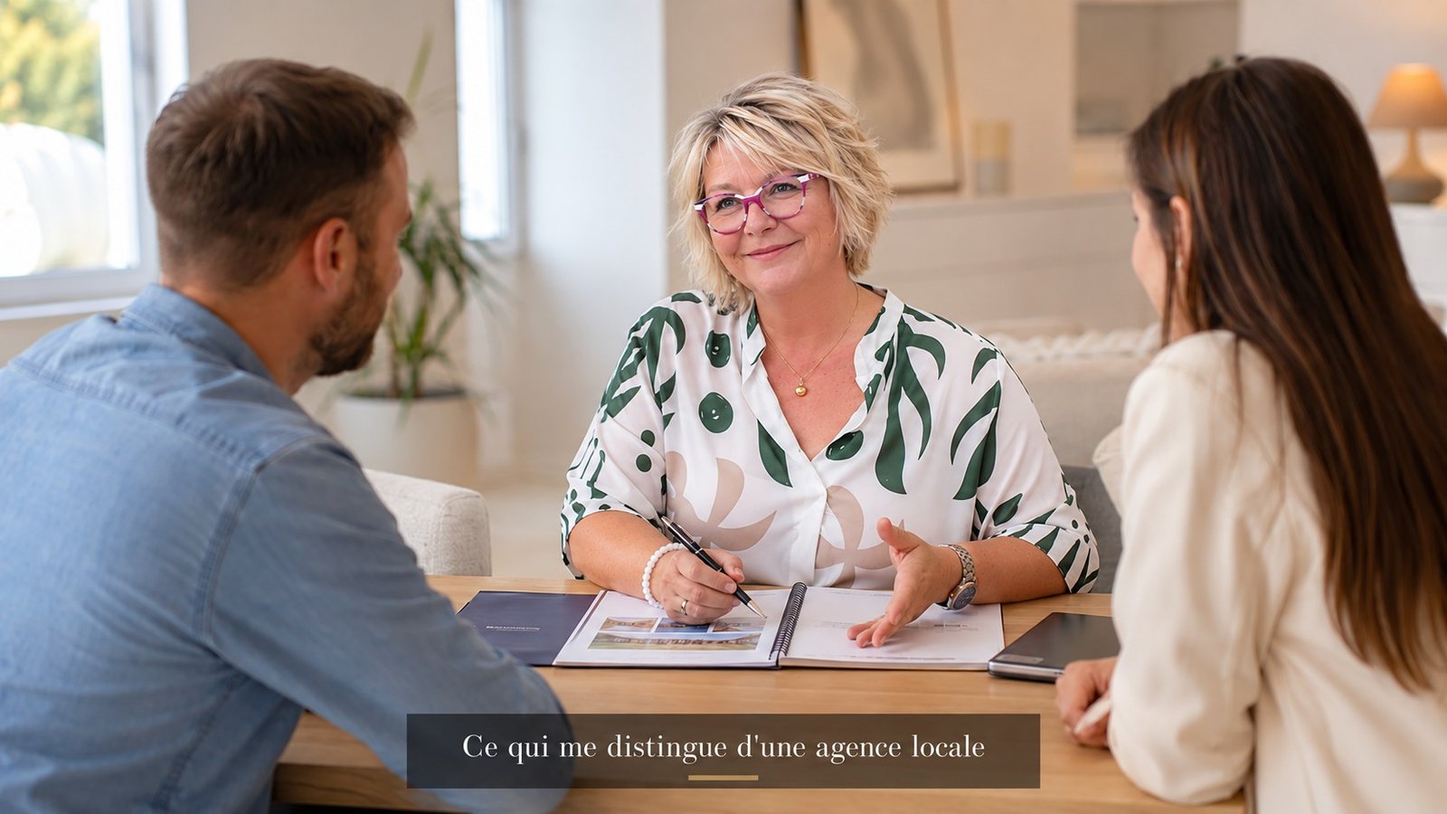 Ce qui distingue Véronique Desjardins d'une agence immobilière locale à Saintes