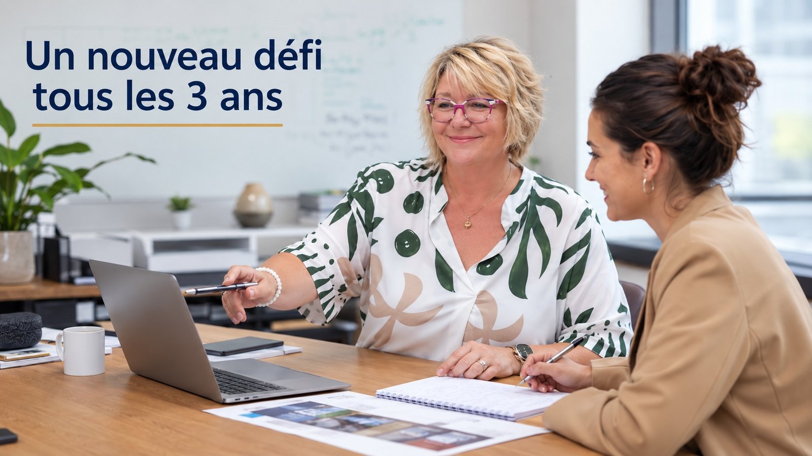 Véronique Desjardins : un nouveau défi tous les 3 ans, formation et transmission