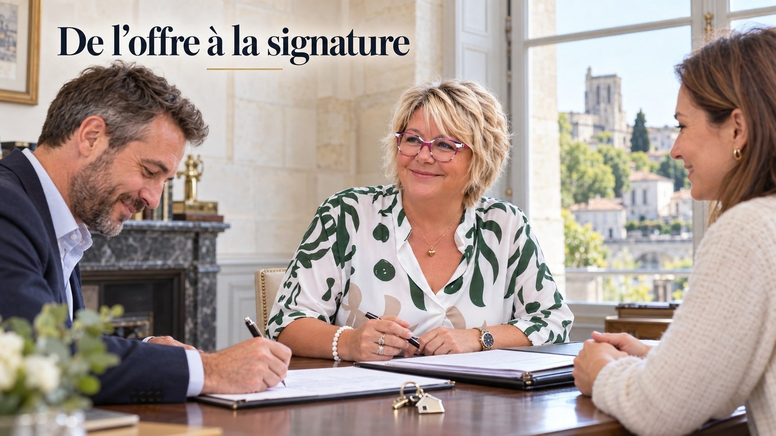 De l'offre à la signature : finaliser la vente d'une maison à Saintes